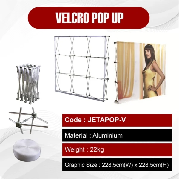 Velcro Pop Up