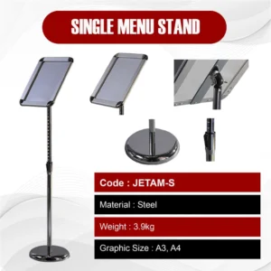 Single Menu Stand