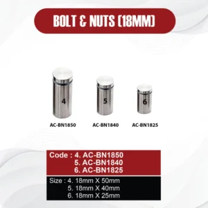 Bolt & Nuts (18mm)