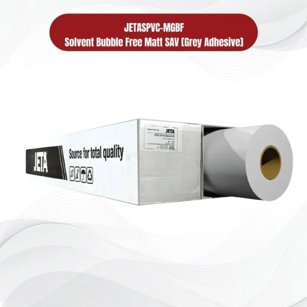 Solvent Bubble Free Matt SAV (Grey Adhesive)