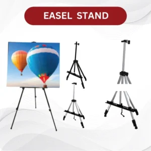 Easel Stand (Black & Silver)