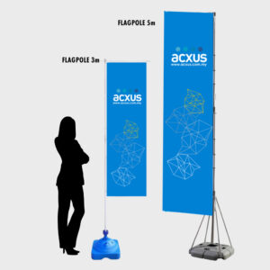 Acxus Jeta Flag Pole 3m