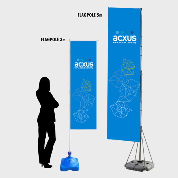 Acxus Jeta Flag Pole 3m