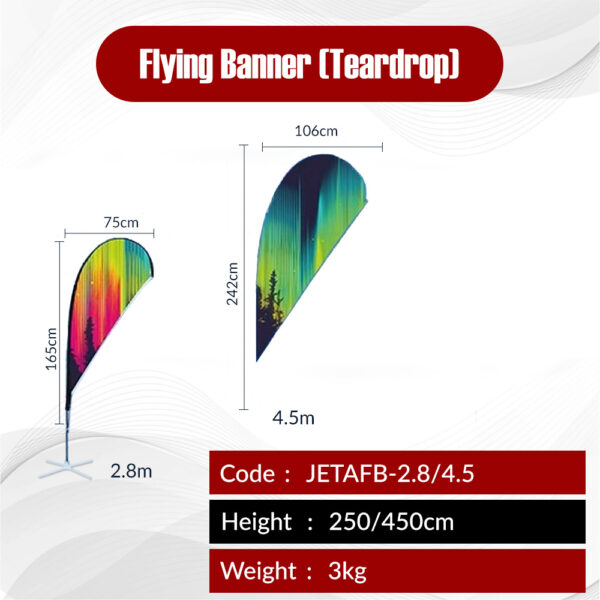 Flying Banner (Teardrop)