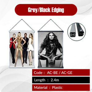 Grey/Black Edging