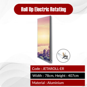 Roll up Electric Rotating