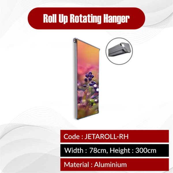 Roll up Rotating Hanger