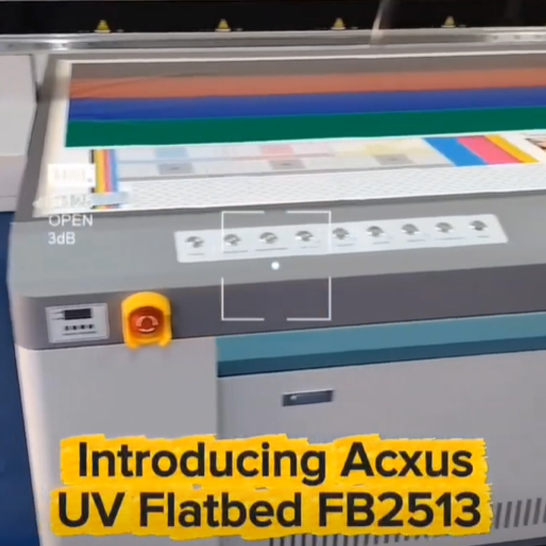 Acxus UV Flatbed Printer