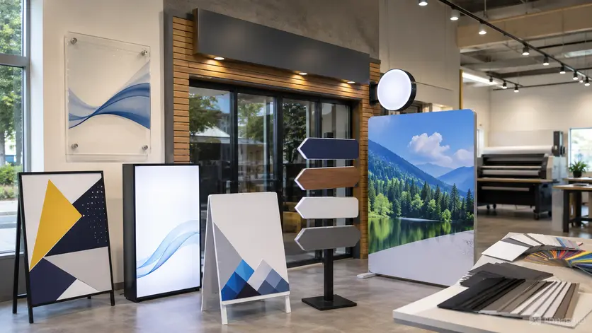UV printer for signage business in Malaysia printing acrylic and display board materials